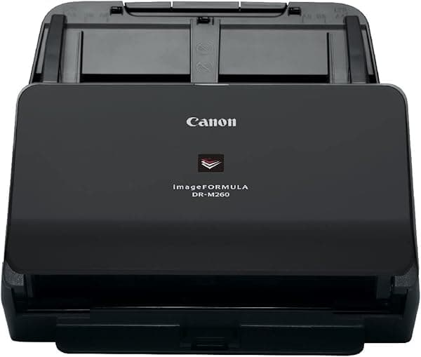 Canon imageFORMULA DR-M260 600 x 600 DPI Escáner a foglio Nero A4 2405C003