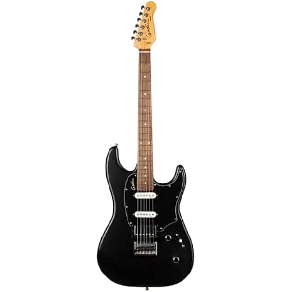 Godin Session LTD 048410 - Guitarra Eléctrica de Cuerpo Sólido (6 Cuerdas, Derecha), Negro