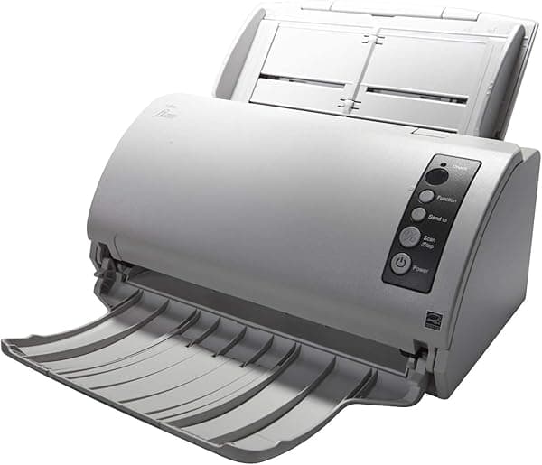 Fujitsu Escáner de documentos dúplex a color de oficina frontal con precio de valor obediente fi-7030 con alimentador automático de documentos (ADF) PA03750-B015