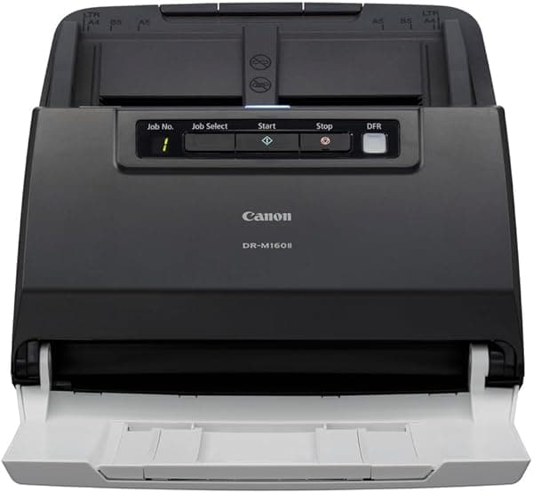 Escáner Spigraph A4 Canon Dr-m160ii Chargeur 60 feuilles / 60p 9725B003