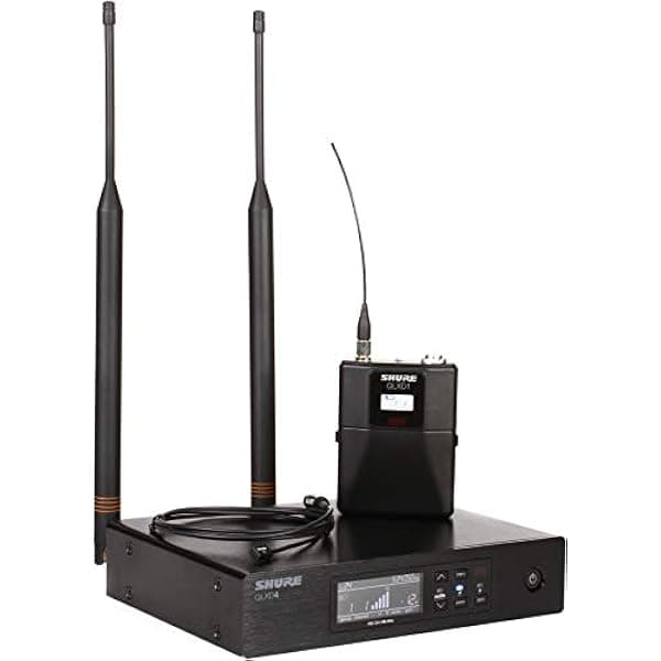 Shure QLXD14/93 Sistema de micrófono inalámbrico con Bodypack y micrófono Lavalier subminiatura WL93 - Banda H50 QLXD14/93-H50