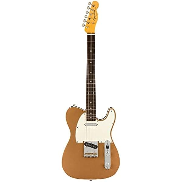 Fender JV Modified 60s Custom Telecaster - Guitarra eléctrica, oro de fuego, diapasón de palisandro 251900353