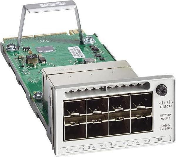 CISCO Sistemas Catalizador 9300 8 X 10GE Red C9300-NM-8X=