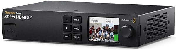 Blackmagic Design Teranex Mini SDI a HDMI 8K HDR Converter y solución de monitoreo CONVN8TRM-AA-SDIH