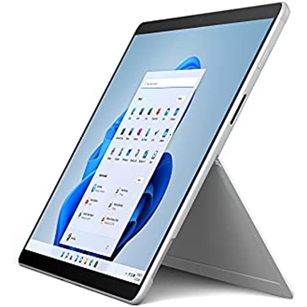 Microsoft Surface Pro X - Pantalla táctil de 13 pulgadas, Microsoft SQ 2, memoria de 16 GB, SSD de 512 GB, solo dispositivo, platino (último modelo) E8R-00001