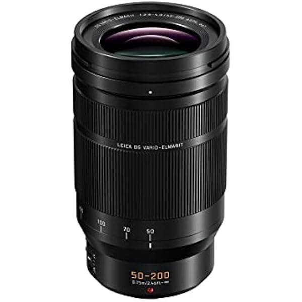 Panasonic LEICA DG Vario-Elmarit 50-200mm f/2.8-4 ASPH H-ES50200 Lente Teleobjetivo Micro 4/3 POWER O.I.S. 100-400mm equiv. 67mm H-ES50200E