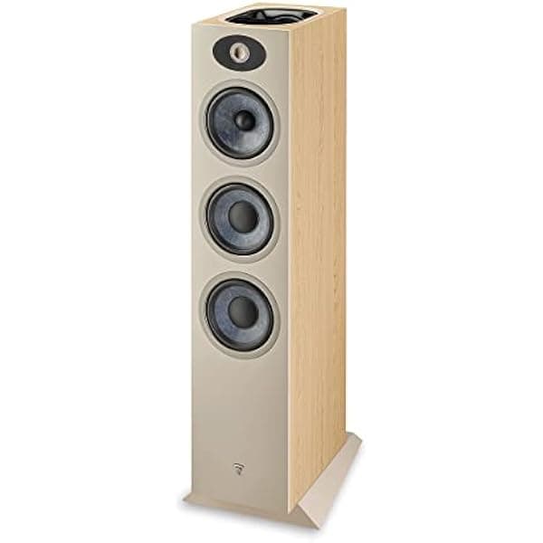 Focal Theva No.3-D Parlante De Pie 3 Vías Con Driver Ascendente de 5" Para Efectos Dolby Atmos - Madera Clara FTHEVAN3LW-D