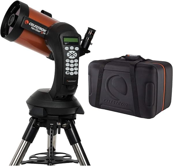 Celestron NexStar 5 SE Schmidt-Cassegrain - Telescopio computarizado con funda NexStar SE