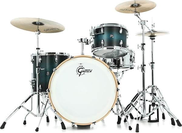 Gretsch Drums Renown RN2-R643 - Carcasa (3 piezas, color azul envejecido) RN2-R643-SABB