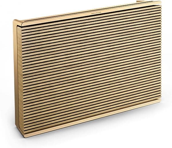 Bang & Olufsen Beosound Level Parlante Portátil Wi-Fi Multiroom, Tono Dorado/Roble Claro 1200498