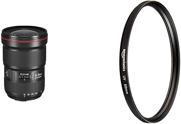 Canon EF 16-35mm f/2.8L III USM Lente Gran Angular Zoom Full Frame Montura EF 16 elementos Ring USM Filtro 82mm Resistente al Polvo y Agua 0573C002