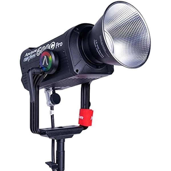 Aputure Luz LED Light Storm 600c Pro 600W RGBWW, montaje dorado LS 600 Pro