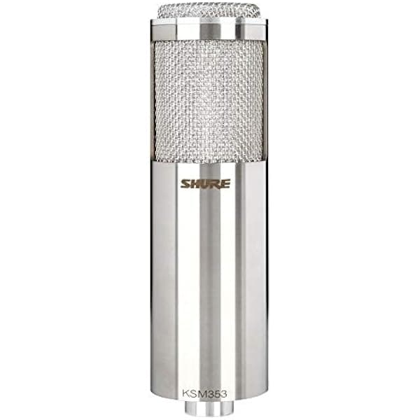 Shure KSM353/ED Premier Micrófono de cinta bidireccional con tecnología Roswellite Ribbon