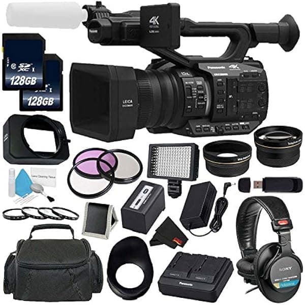 Panasonic AG-UX90 4K/HD videocámara profesional todo lo que necesita paquete