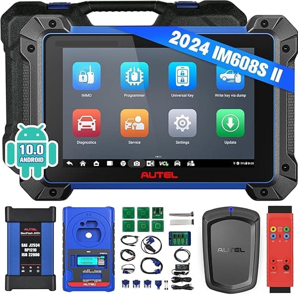 Autel MaxiIM IM608S II: 2024 versión más reciente de IM608 PRO Top Car IMMO & Key Fob Programming Tool, Igual que IM608 PRO II/IM608 II, con XP400 PRO APB112 GBOX3, AutoScan 2.0, Codificación avanzada
