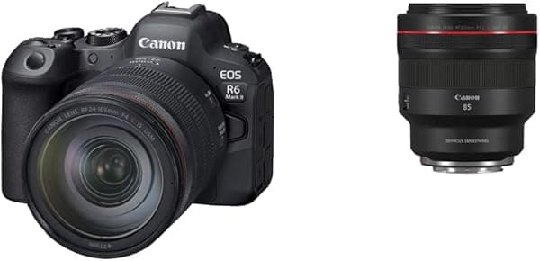 Canon EOS R6 Mark II RF24-105mm F4 L IS USM KIT con RF 85mm F1.2 L USM DS