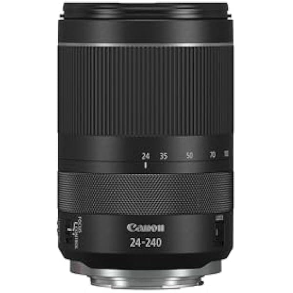 Canon RF 24-240mm f/4-6.3 IS USM Lente Zoom Full Frame Montura RF Nano USM Estabilizador 5 Pasos 21 Elementos Filtro 72mm 3684C005AA