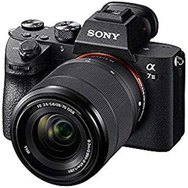 Sony - Cámara Sony a7 III sin espejo y con lentes intercambiables, con lente óptica de 1.10 a 2.75 pulgadas ILCE7M3K/B