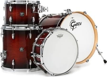 Gretsch Drums Renown - Paquete de 4 piezas con caja a juego, diseño de cereza 775905