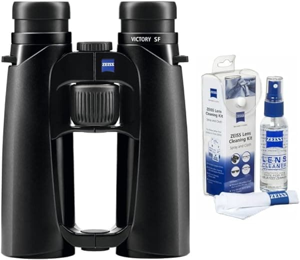 Zeiss Paquete de binoculares Victory SF de 10x42 (negro) y kit de limpieza (2 artículos) 524224-ZEISS_K1