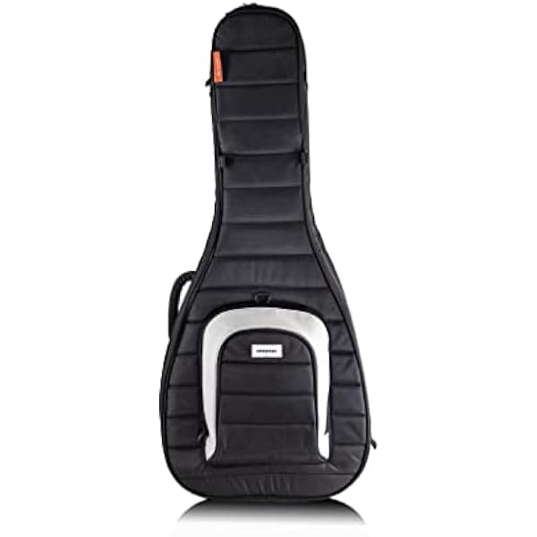 mono Classic Dual Semi-Hueca/Funda para Guitarra Eléctrica, Negro M80-2H-BLK