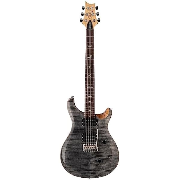 PRS Paul Reed Smith 6 Cuerdas SE Custom 24 Eléctrico, Carbón con Gigbag, Derecha (107993::CH:)