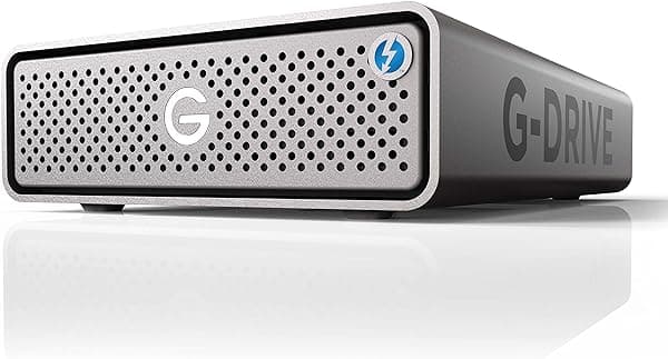 SanDisk Professional SSD G-DRIVE PRO STUDIO de 7.68 TB - SSD NVMe de escritorio de clase empresarial, SSD Ultrastar en el interior, hasta 2600 MB/s, Thunderbolt 3 - SDPS71F-007T-NBAAD