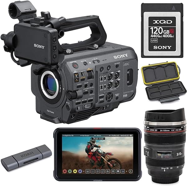 Sony PXW-FX9 XDCAM 6K Sistema de cámara de fotograma completo Ninja Bundle y accesorios (6 artículos) PXW-FX9V_K1