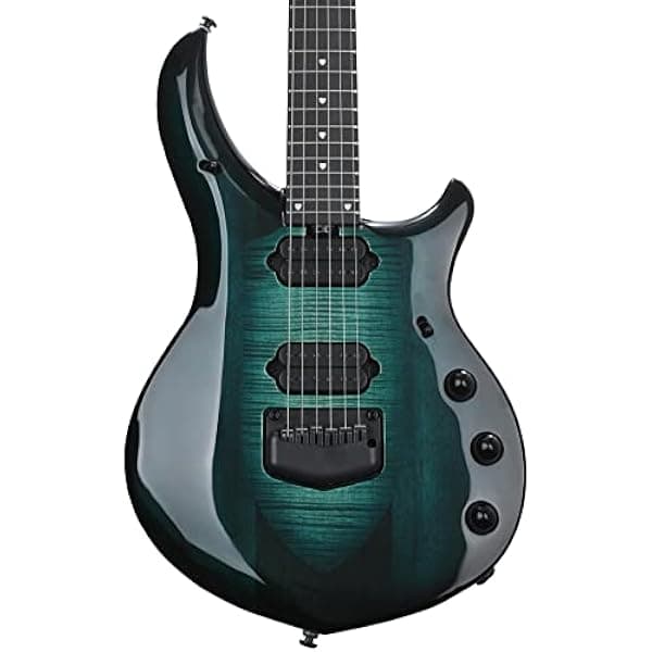 Ernie Ball Music Man John Petrucci Majesty 6 Guitarra Electrica Enchanted Forest Okoume/Maple Mastil Caoba Ebano 24 Trastes Acero DiMarzio Piezo Tremolo 611-J2-50-00-MB-BM