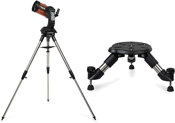 Celestron Nexstar 5SE - Telescopio computarizado Maksutov-Cassegrain GoTo con trípode de mesa (2 artículos) 11036