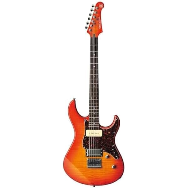 Yamaha Pacifica PAC611HFM LAB - Guitarra eléctrica de cuerpo sólido, color ámbar claro