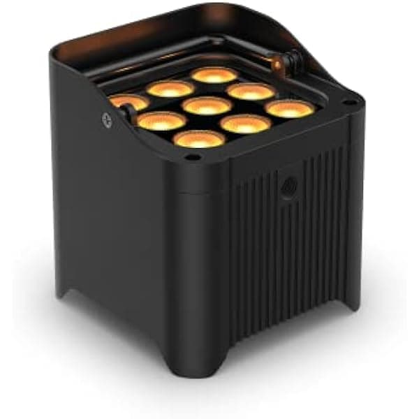 CHAUVET DJ (CHDDJ) Unidad de luz de escenario, negro (Freedom Par Q9)