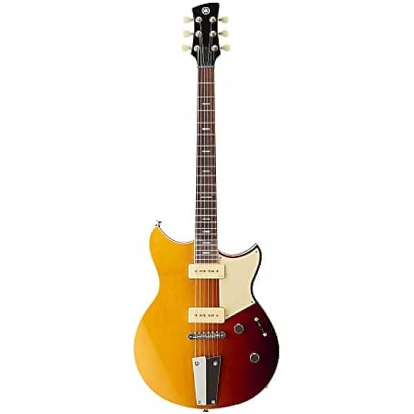 Yamaha RSS02T SSB Guitarra Eléctrica Standard Revstar con Funda, Sunset Burst