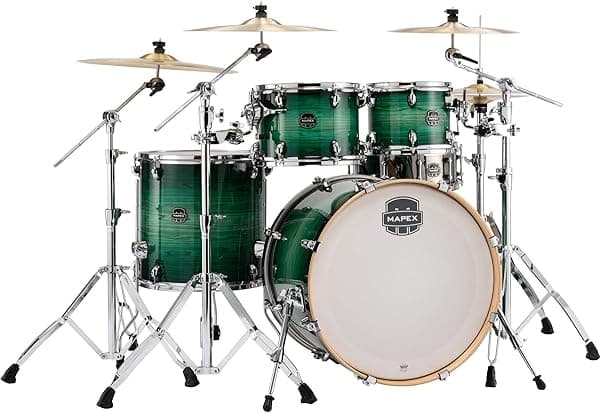 Mapex Armería - Paquete de 5 piezas - Esmeralda Burst AR529SFG