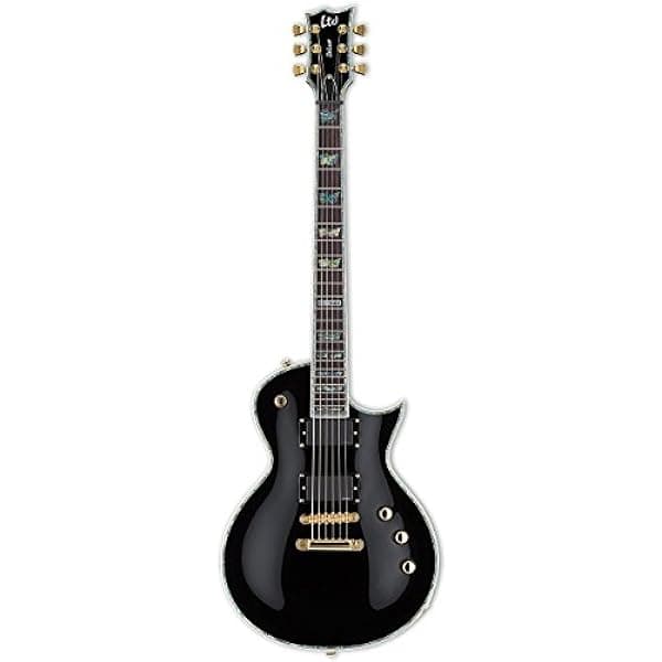 ESP LTD EC-1000 - Guitarra eléctrica, color negro LEC1000BLK