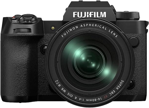 Fujifilm X-H2 Camara Mirrorless APS-C 40.2MP X-Trans CMOS 5 HR Video 8K Kit Lente XF16-80mm f/4 R OIS WR Negro 16781591