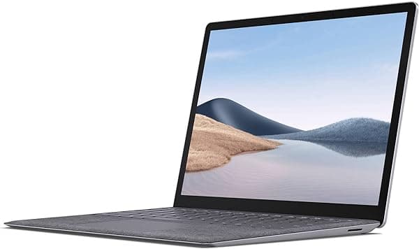 Microsoft Laptop multitáctil Surface 4 de 13.5 pulgadas con 11ª generación, Intel i5-1135G7 a 2.4 GHz, SSD de 512 GB, 8 GB de RAM y sensor de luz ambiental (platino) 5BV-00035