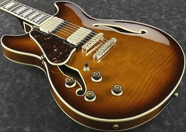 Ibanez AS93FML Artcore Expresionista Cuerpo Semi-Hueco Violín Sunburst AS93FML-VLS