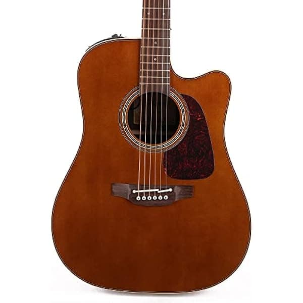 Takamine Pro Series 5 P5DC Dreadnought Guitarra electroacústica (Whisky Brown) TAKP5DCWB