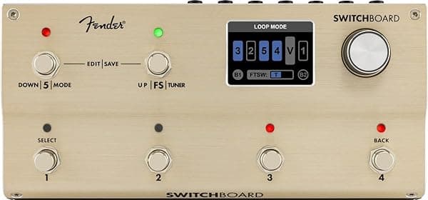 Fender Operador de efectos de la centralita, 1/4", midi Pedalboards (0235150000)