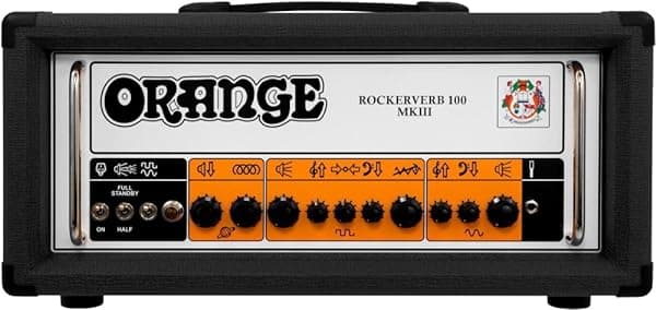 Orange Amplificadores Rockerverb 100 MKIII 100W Tubo de la Guitarra Amp Head Negro RK100H MKIII BLK