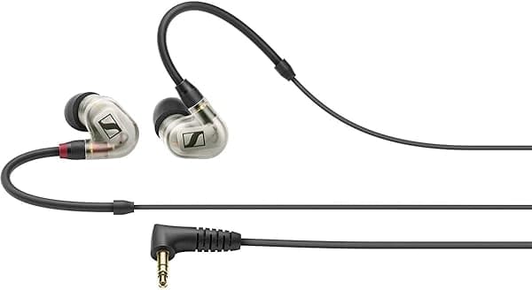 SENNHEISER Pro Audio Monitor de audio intrauditivo, IE 400 Pro transparente, talla única (507484)