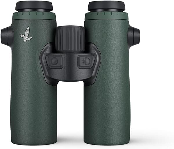 Swarovski EL Range - Binoculares ligeros y compactos de 8 x 32 con óptica HD equilibrada, incluye correa cómoda, bolsa lateral y otros accesorios (verde) 72016