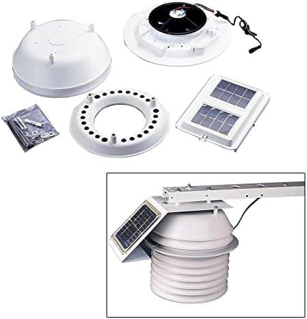 Davis Instruments 7747 Kit de Protector de Radiación Aspirado por Ventilador para Uso Diurno