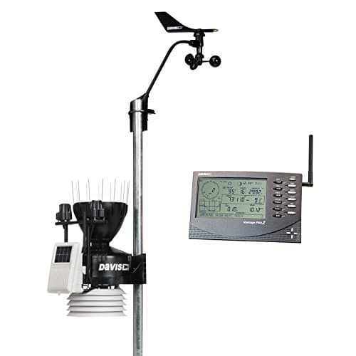 Davis Instruments Vantage Pro2 Plus Estación Meteorológica con Sensores UV y Radiación Solar 6162