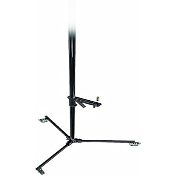 Manfrotto 231B Soporte de Columna de 8 Pies con Brazo Deslizante (Negro)