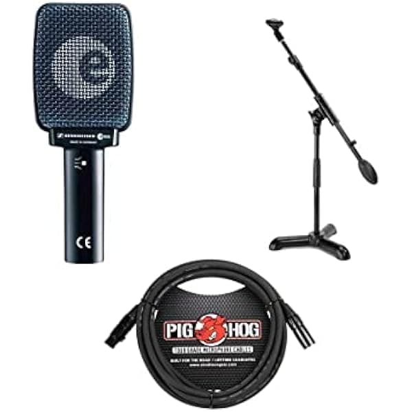 Sennheiser E906 Paquete de Micrófono para Instrumentos con Soporte para Micrófono de Amplificador y Cable E906 10209