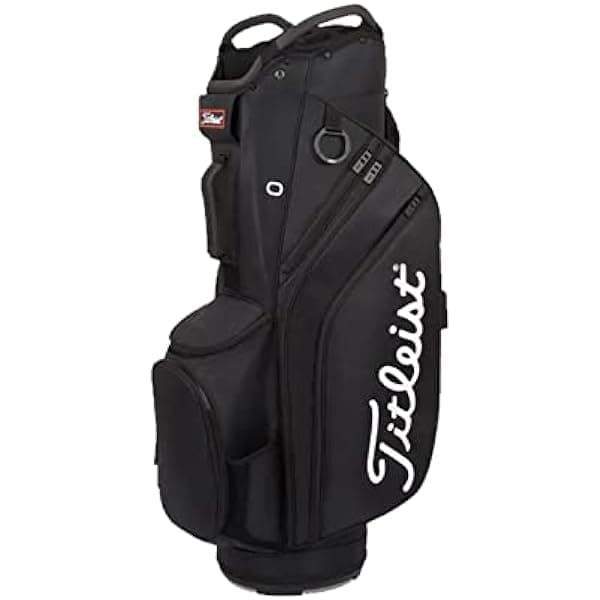 Titleist Cart 14 Lightweight Black Bolso liviano para carrito de golf color negro TB22CT6-0