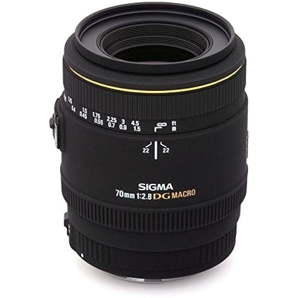 Sigma 70mm F/2.8 EX DG Macro Lente para Cámaras Réflex Digitales Pentax - Fijo 270109