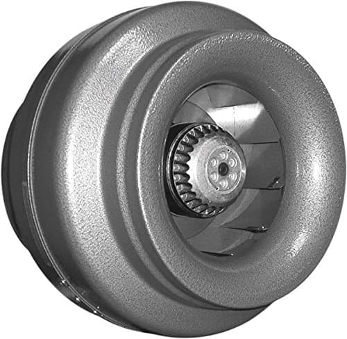 Vortex Powerfans VTX1000 Ventilador de Alto Rendimiento Vortex de 790 CFM, 10 pulgadas con Controlador de Velocidad de Ventilador Ventech, Acero